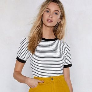 Dead Ringer Ribbed Tee